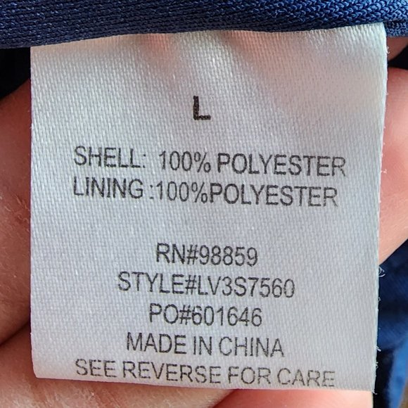 Olive & Oak Lightweight Blue Dress Size Large - Picture 11 of 16